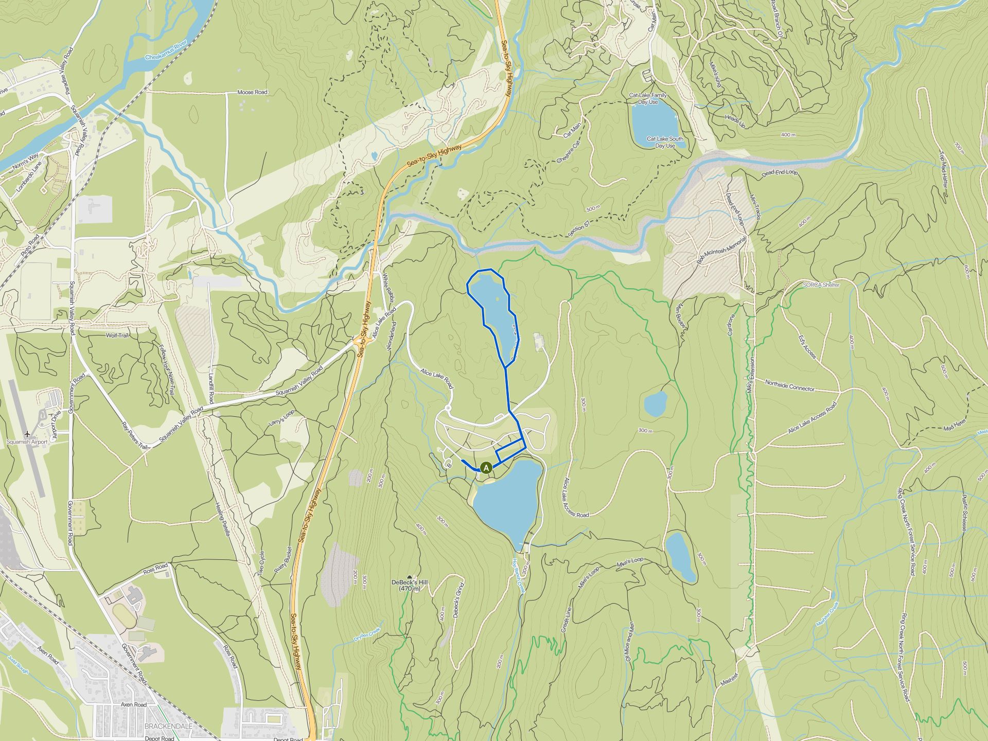 The best walks and hikes in Brohm Lake Day Use Recreation Site | Komoot